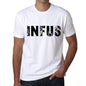 Mens Tee Shirt Vintage T Shirt Infus X-Small White 00561 - White / Xs - Casual