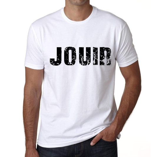 Mens Tee Shirt Vintage T Shirt Jouir X-Small White 00561 - White / Xs - Casual