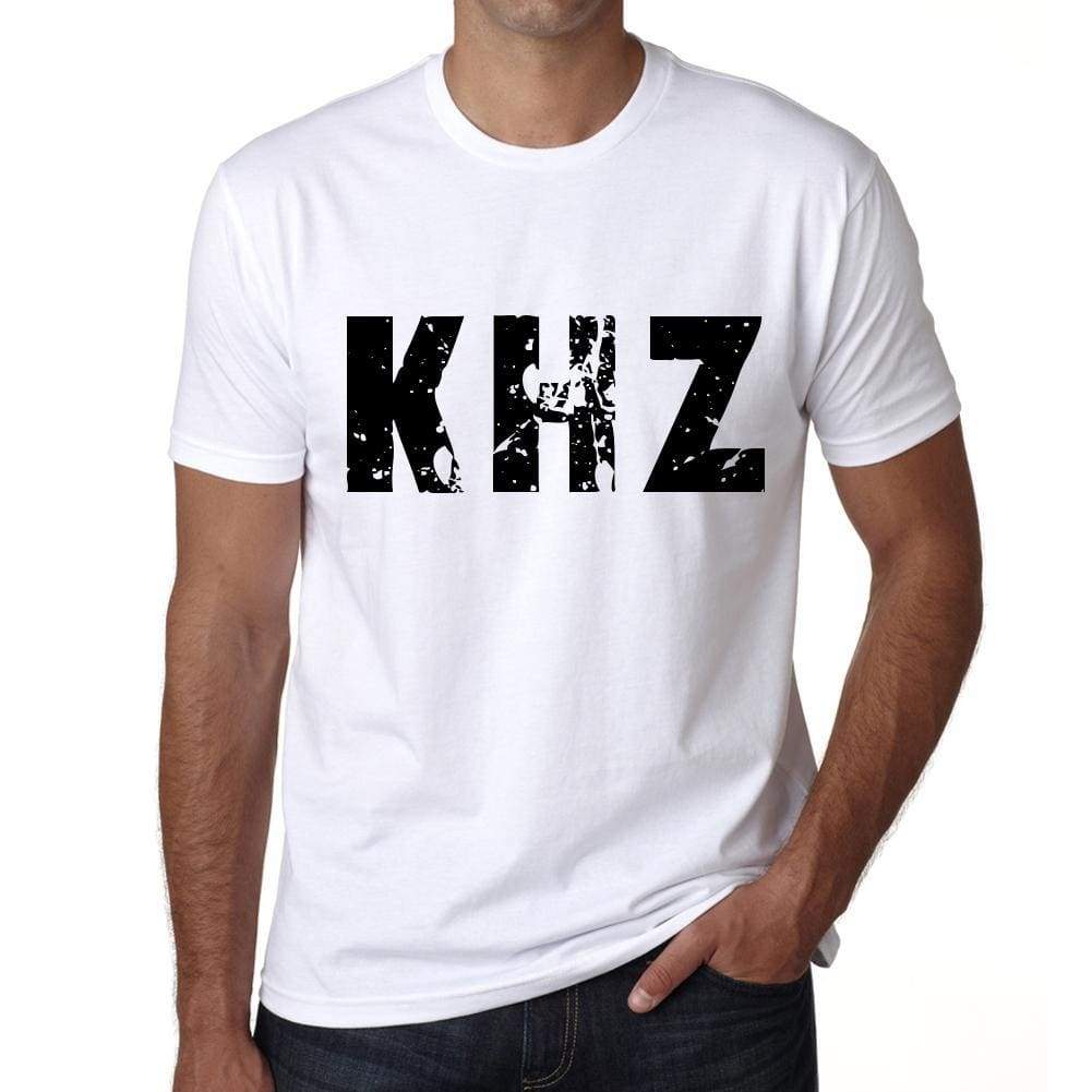 Mens Tee Shirt Vintage T Shirt Khz X-Small White 00559 - White / Xs - Casual