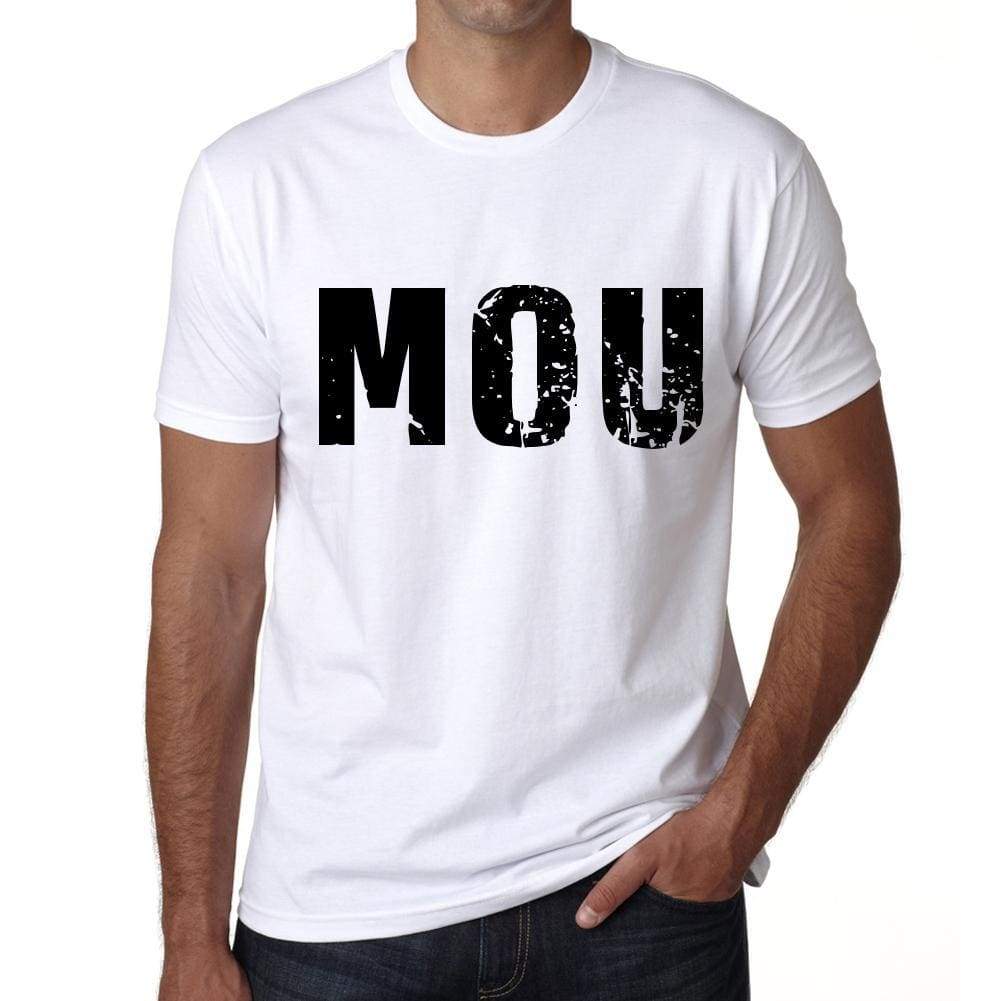 Mens Tee Shirt Vintage T Shirt Mou X-Small White 00559 - White / Xs - Casual