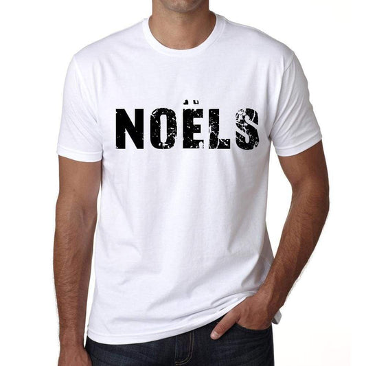 Mens Tee Shirt Vintage T Shirt Noëls X-Small White - White / Xs - Casual