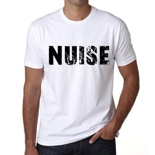Mens Tee Shirt Vintage T Shirt Nuise X-Small White - White / Xs - Casual