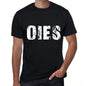 Mens Tee Shirt Vintage T Shirt Oies X-Small Black 00557 - Black / Xs - Casual