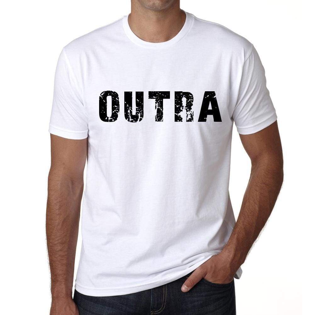 Mens Tee Shirt Vintage T Shirt Outra X-Small White - White / Xs - Casual