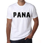 Mens Tee Shirt Vintage T Shirt Pana X-Small White 00560 - White / Xs - Casual