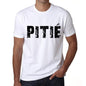 Mens Tee Shirt Vintage T Shirt Pitié X-Small White - White / Xs - Casual