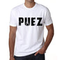 Mens Tee Shirt Vintage T Shirt Puez X-Small White 00560 - White / Xs - Casual