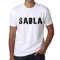 <span>Men's</span> Tee Shirt Vintage T shirt Sabla X-Small White - ULTRABASIC