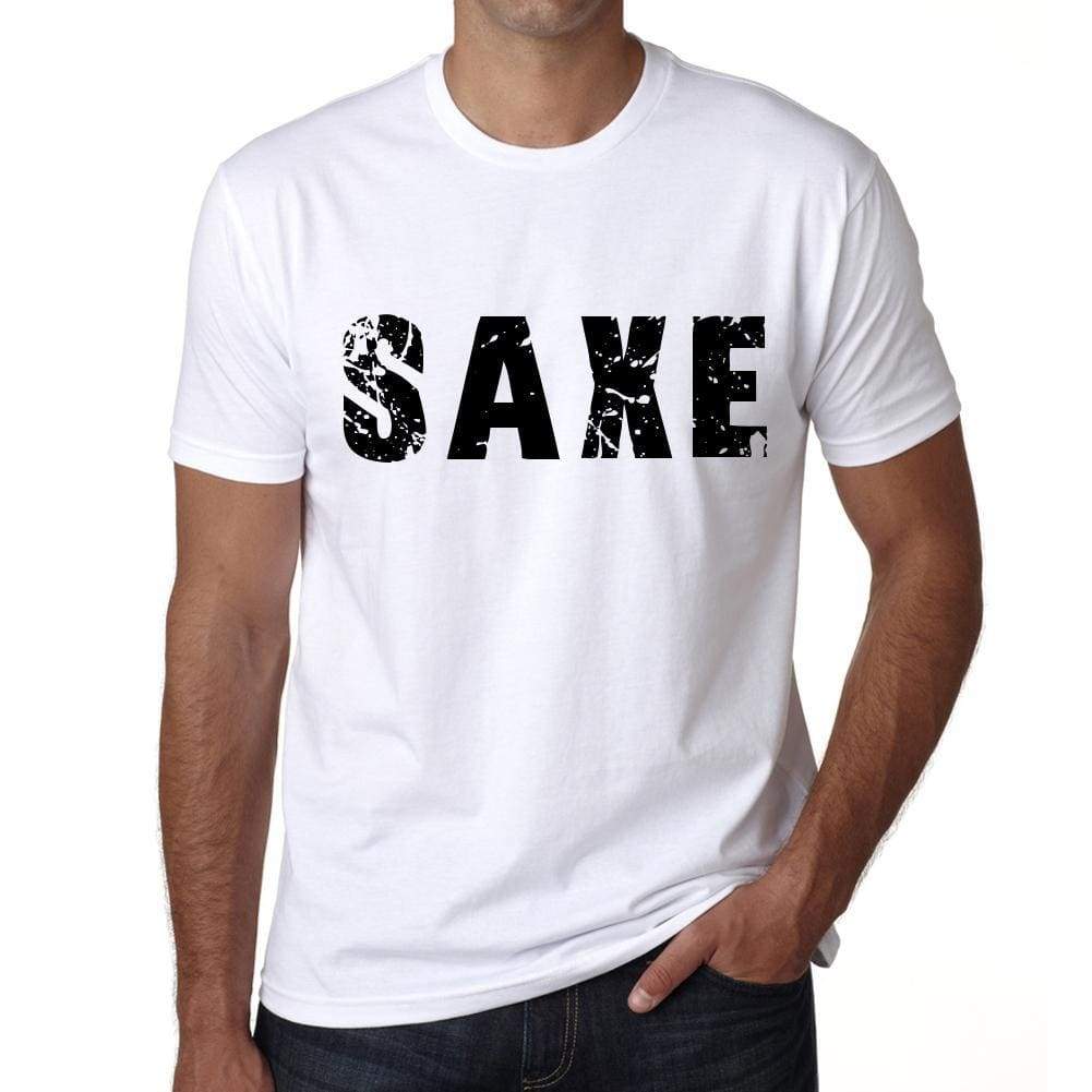 Mens Tee Shirt Vintage T Shirt Saxe X-Small White 00560 - White / Xs - Casual