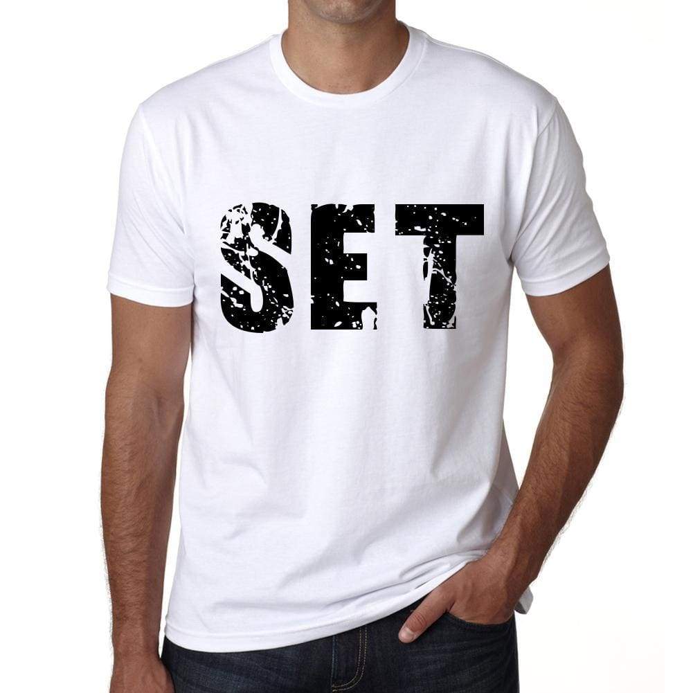 Mens Tee Shirt Vintage T Shirt Set X-Small White 00559 - White / Xs - Casual