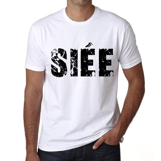 Mens Tee Shirt Vintage T Shirt Sièe X-Small White 00560 - White / Xs - Casual