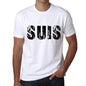 Mens Tee Shirt Vintage T Shirt Suis X-Small White 00560 - White / Xs - Casual