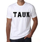 Mens Tee Shirt Vintage T Shirt Taux X-Small White 00560 - White / Xs - Casual