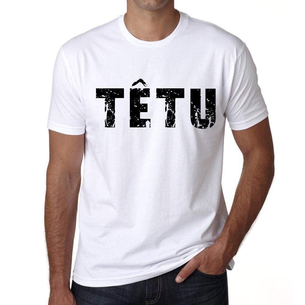 Mens Tee Shirt Vintage T Shirt Títu X-Small White 00560 - White / Xs - Casual