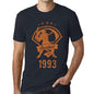 Mens Vintage Tee Shirt Graphic T Shirt Baseball Since 1993 Navy - Navy / Xs / Cotton - T-Shirt