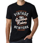 Mens Vintage Tee Shirt Graphic T Shirt Genuine Riders 1961 Deep Black - Deep Black / Xs / Cotton - T-Shirt