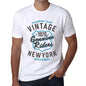 Mens Vintage Tee Shirt Graphic T Shirt Genuine Riders 1970 White - White / Xs / Cotton - T-Shirt
