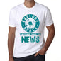 Mens Vintage Tee Shirt Graphic T Shirt I Need More Space For News White - White / Xs / Cotton - T-Shirt