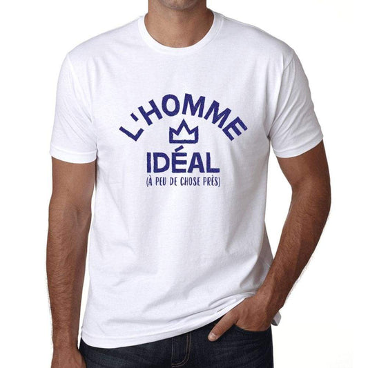 Mens Vintage Tee Shirt Graphic T Shirt Lhomme Ideal White - White / Xs / Cotton - T-Shirt