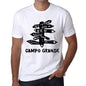 Mens Vintage Tee Shirt Graphic T Shirt Time For New Advantures Campo Grande White - White / Xs / Cotton - T-Shirt
