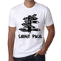 Mens Vintage Tee Shirt Graphic T Shirt Time For New Advantures Saint Paul White - White / Xs / Cotton - T-Shirt