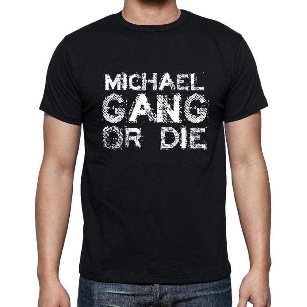 Michael Family Gang Tshirt Mens Tshirt Black Tshirt Gift T-Shirt 00033 - Black / M - Casual