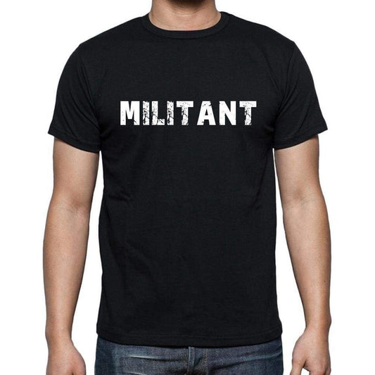 Militant French Dictionary Mens Short Sleeve Round Neck T-Shirt 00009 - Casual