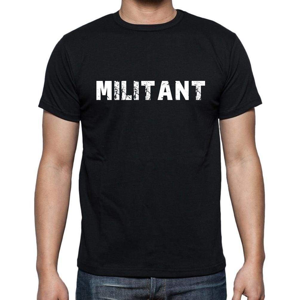 Militant French Dictionary Mens Short Sleeve Round Neck T-Shirt 00009 - Casual