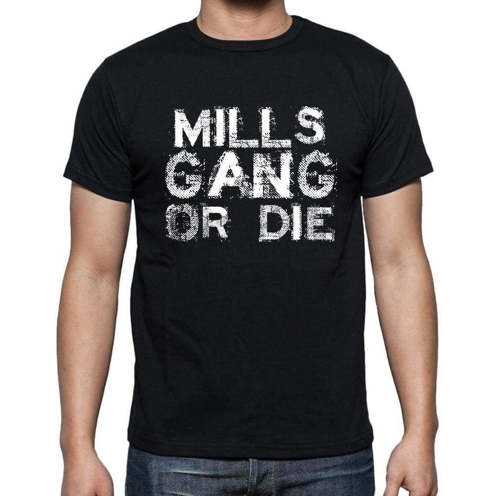 Mills Family Gang Tshirt Mens Tshirt Black Tshirt Gift T-Shirt 00033 - Black / S - Casual