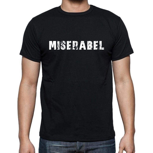 Miserabel Mens Short Sleeve Round Neck T-Shirt - Casual