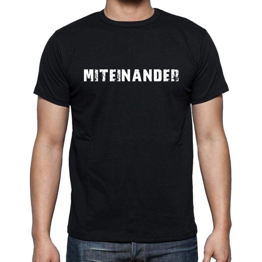 Miteinander Mens Short Sleeve Round Neck T-Shirt - Casual