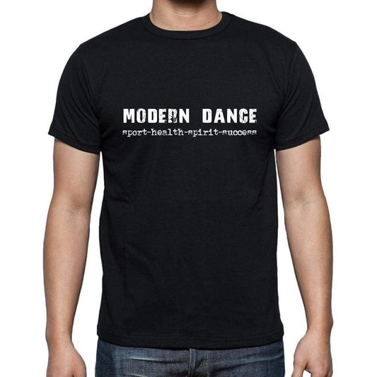 Modern Dance Sport-Health-Spirit-Success Mens Short Sleeve Round Neck T-Shirt 00079 - Casual