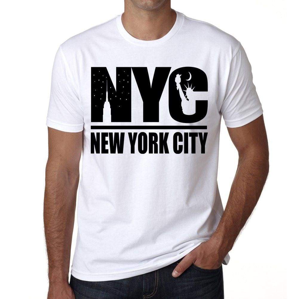 New York City Mens Short Sleeve Round Neck T-Shirt