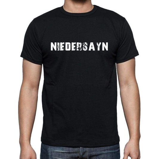 Niedersayn Mens Short Sleeve Round Neck T-Shirt 00003 - Casual
