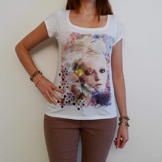 Nina C T-Shirt Short-Sleeve Top Celebrity