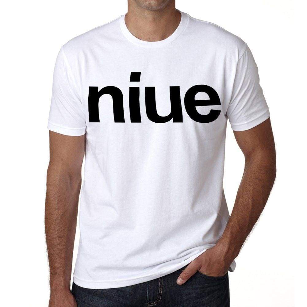 Niue Mens Short Sleeve Round Neck T-Shirt 00067