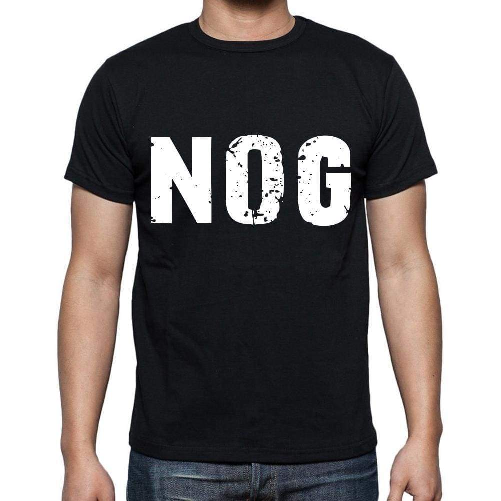 Nog Men T Shirts Short Sleeve T Shirts Men Tee Shirts For Men Cotton Black 3 Letters - Casual