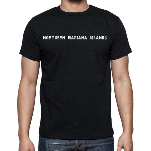Northern Mariana Islands T-Shirt For Men Short Sleeve Round Neck Black T Shirt For Men - T-Shirt