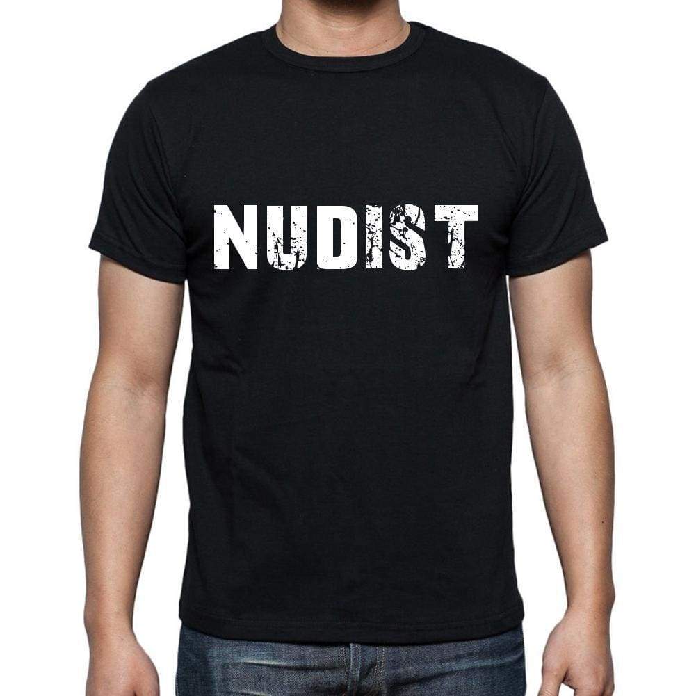 Nudist Mens Short Sleeve Round Neck T-Shirt 00004 - Casual