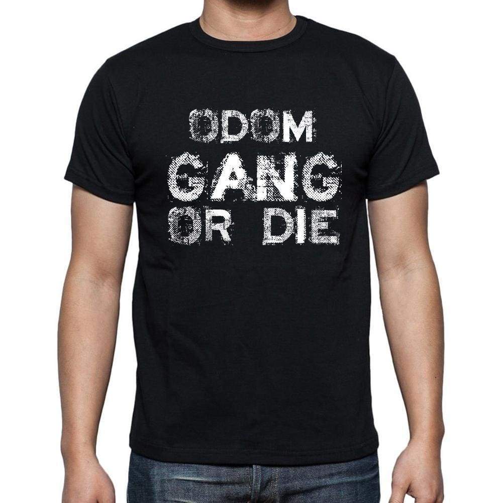 Odom Family Gang Tshirt Mens Tshirt Black Tshirt Gift T-Shirt 00033 - Black / S - Casual