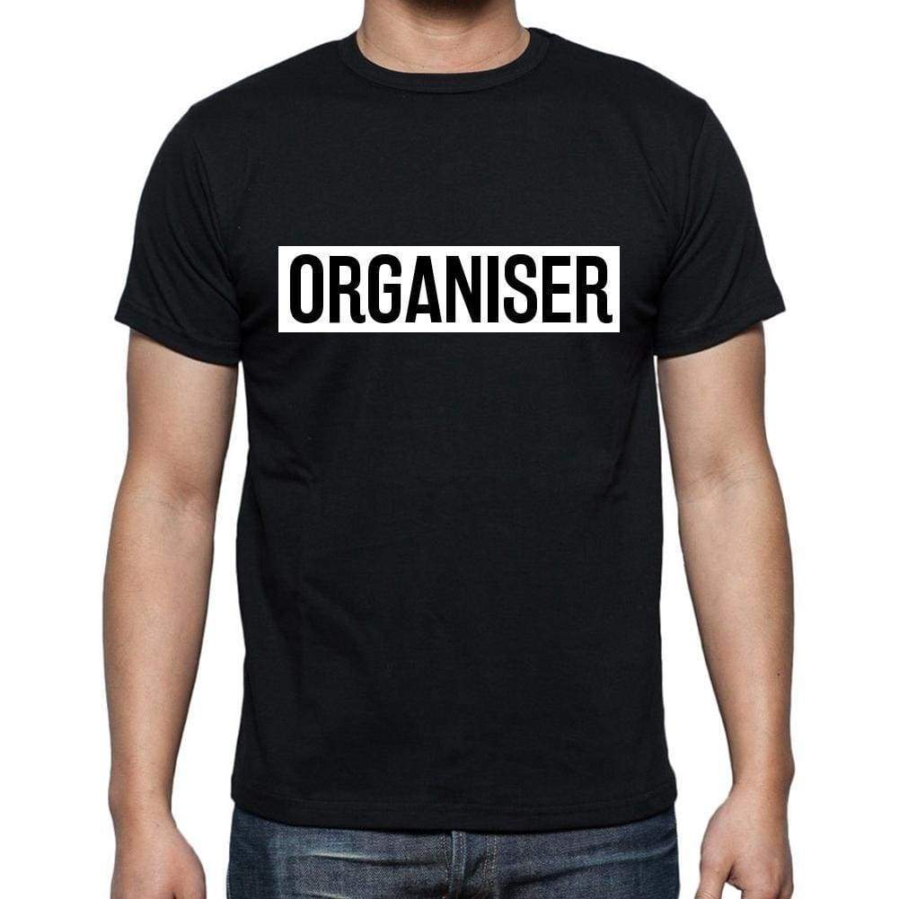 Organiser T Shirt Mens T-Shirt Occupation S Size Black Cotton - T-Shirt