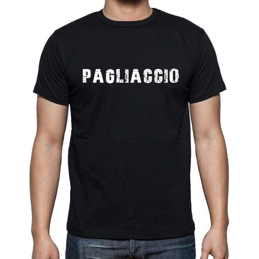 Pagliaccio Mens Short Sleeve Round Neck T-Shirt 00017 - Casual