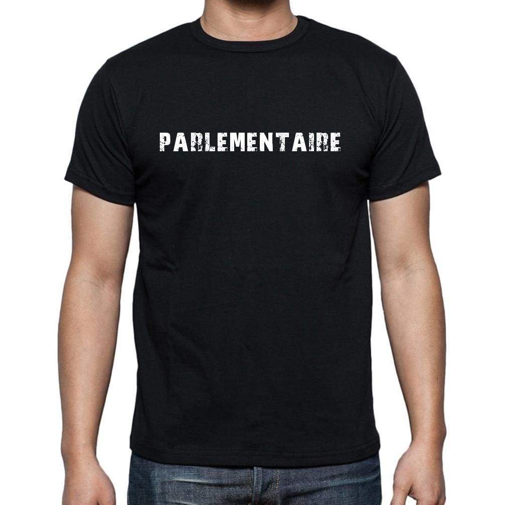 Parlementaire French Dictionary Mens Short Sleeve Round Neck T-Shirt 00009 - Casual