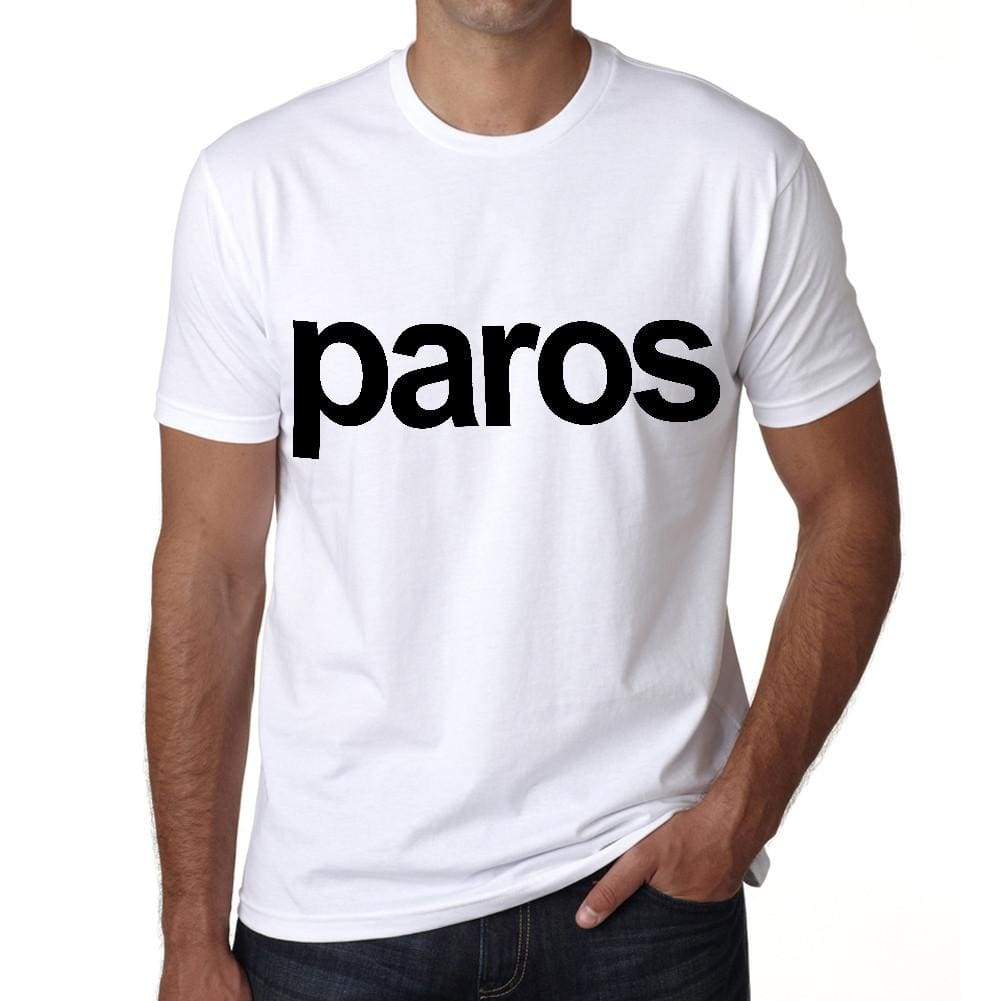 Paros Tourist Attraction Mens Short Sleeve Round Neck T-Shirt 00071