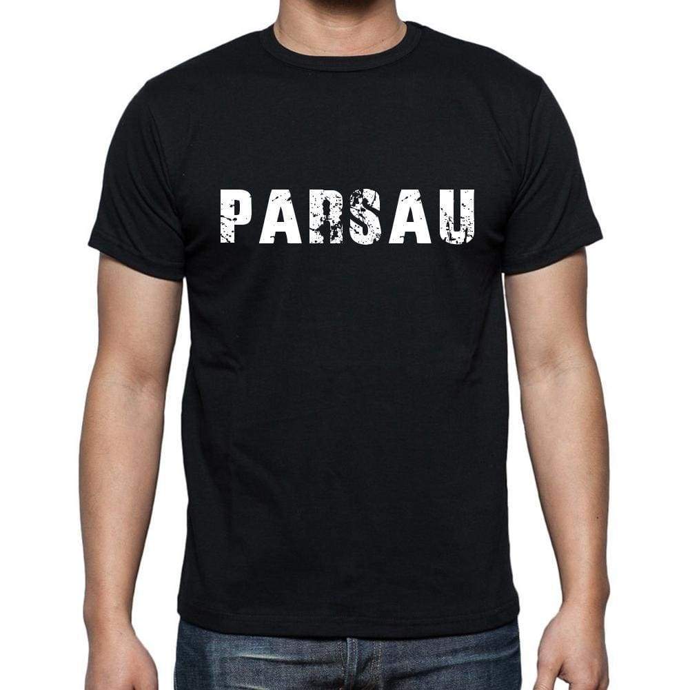 Parsau Mens Short Sleeve Round Neck T-Shirt 00003 - Casual