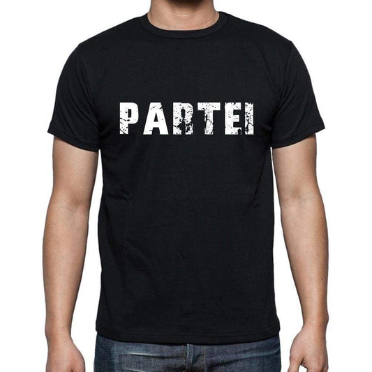 Partei Mens Short Sleeve Round Neck T-Shirt - Casual
