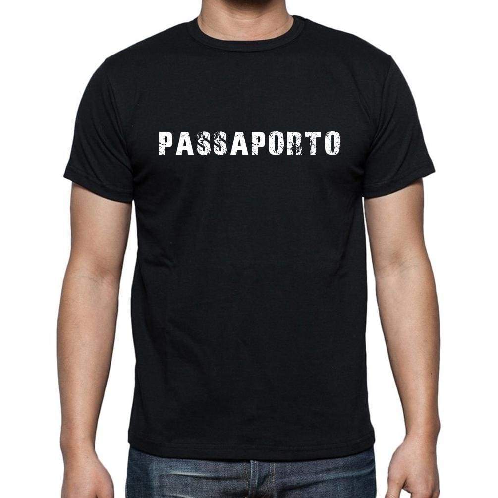 Passaporto Mens Short Sleeve Round Neck T-Shirt 00017 - Casual