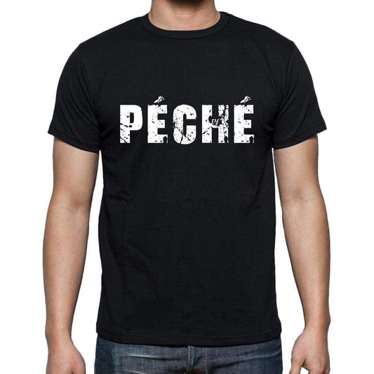 Péché French Dictionary Mens Short Sleeve Round Neck T-Shirt 00009 - Casual