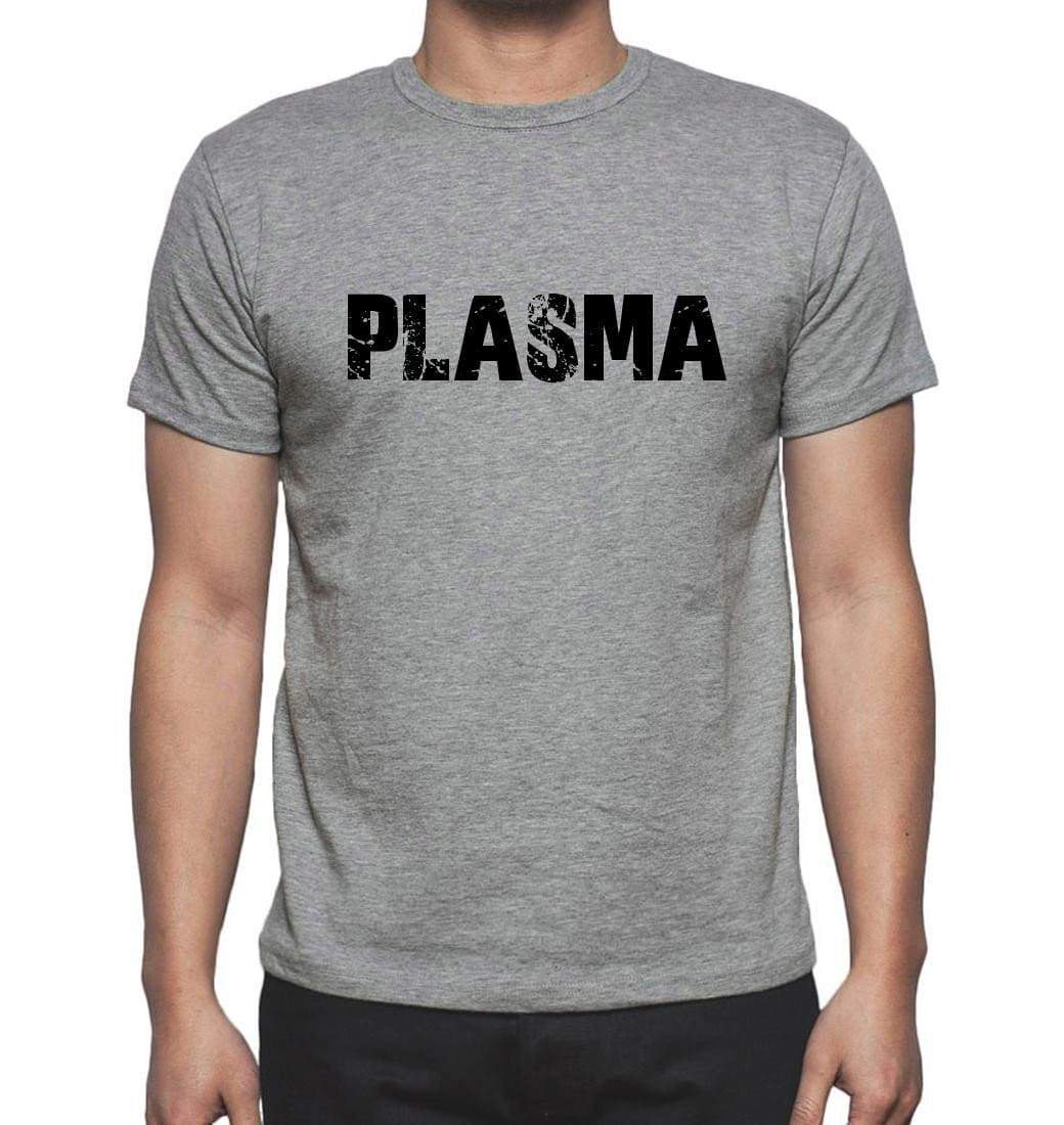 Plasma Grey Mens Short Sleeve Round Neck T-Shirt 00018 - Grey / S - Casual