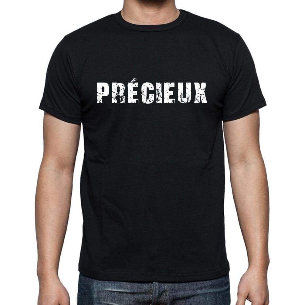 Précieux French Dictionary Mens Short Sleeve Round Neck T-Shirt 00009 - Casual